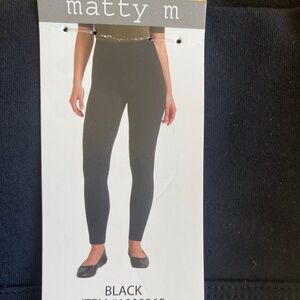 Matty M black  spandex pants